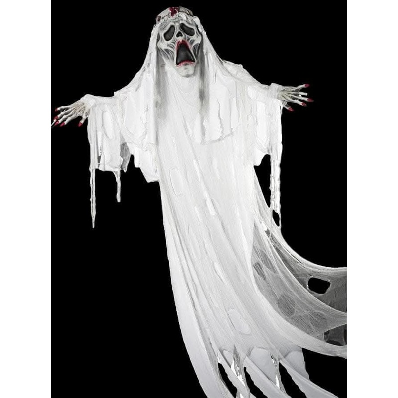 12′ “Ghost Bride” Hanging Halloween Decoration