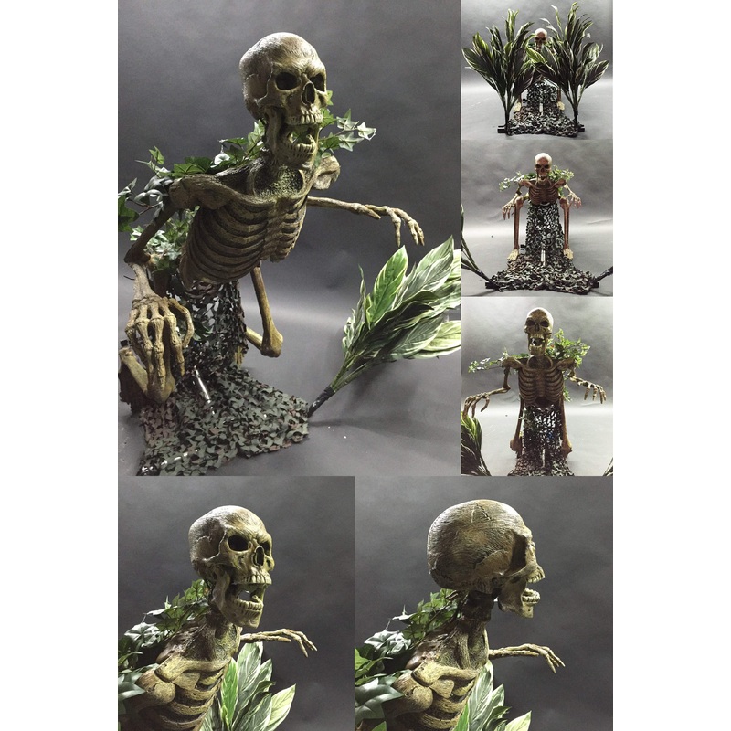 “Bushwacker Extreme” Skeleton Halloween Animatronic
