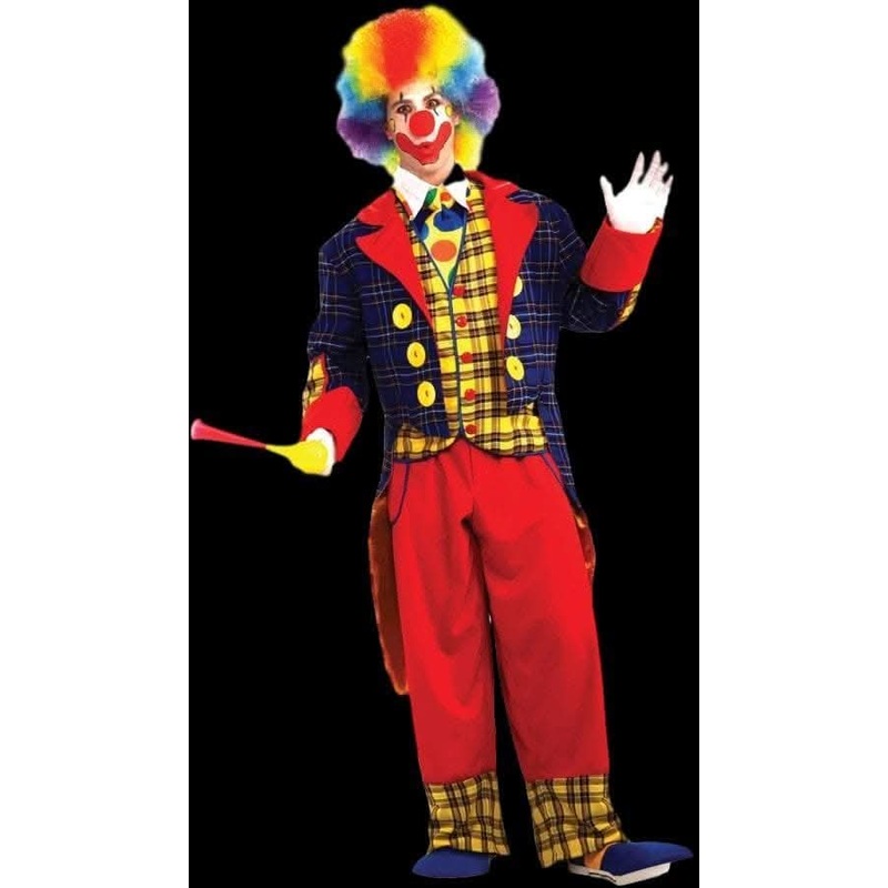 “Checkers the Clown” Costume (Adult Size)