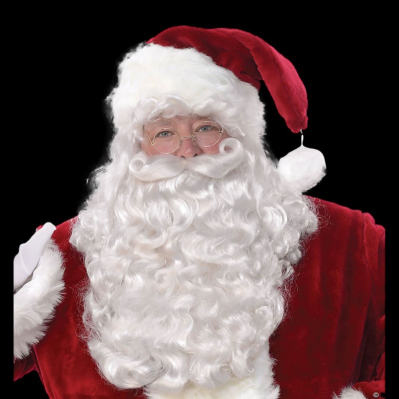 “Classic Santa Hat – Deluxe Plush” Christmas Costume Accessory