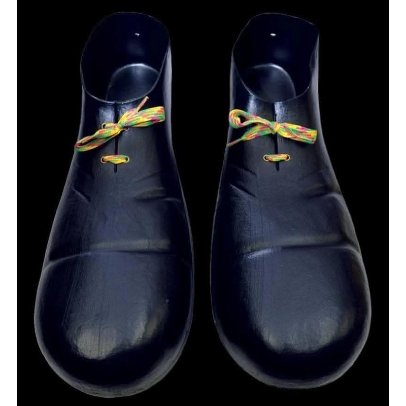 “Clown Shoes – Black/Plastic” Halloween Costume Accessory