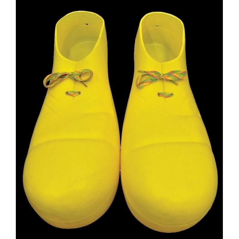 “Clown Shoes – Yellow/Plastic” Halloween Costume Accessory
