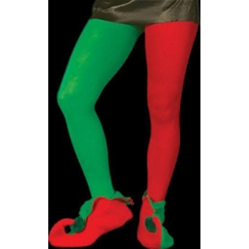 “Elf Tights” Womens Halloween Costume Accessory Small