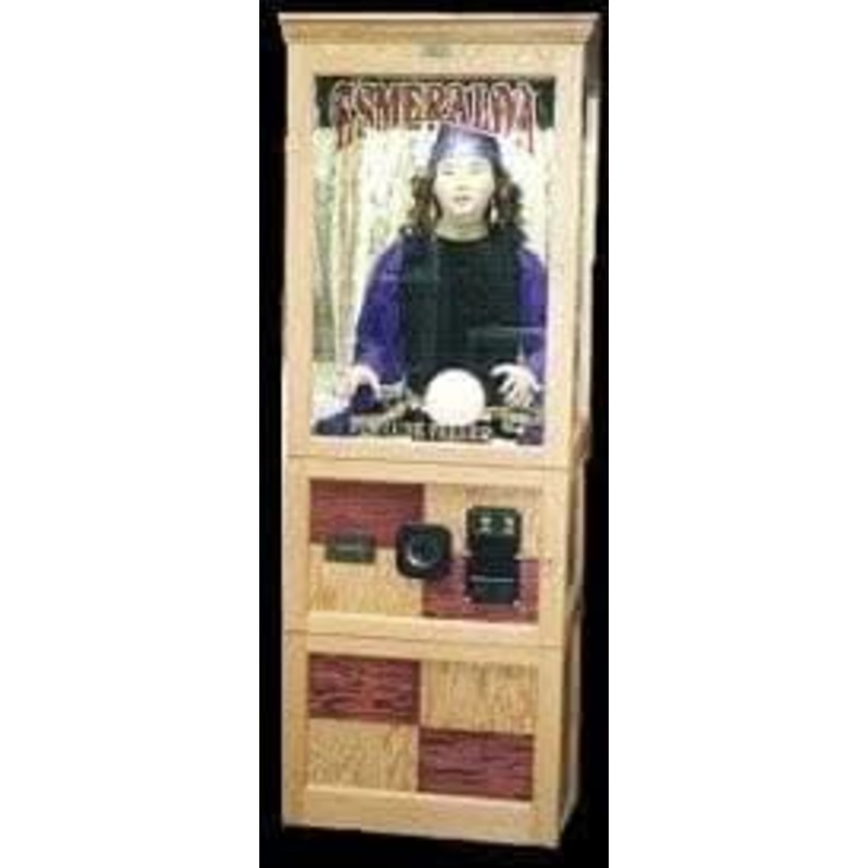 “Esmeralda” Animatronic Fortune Teller Machine