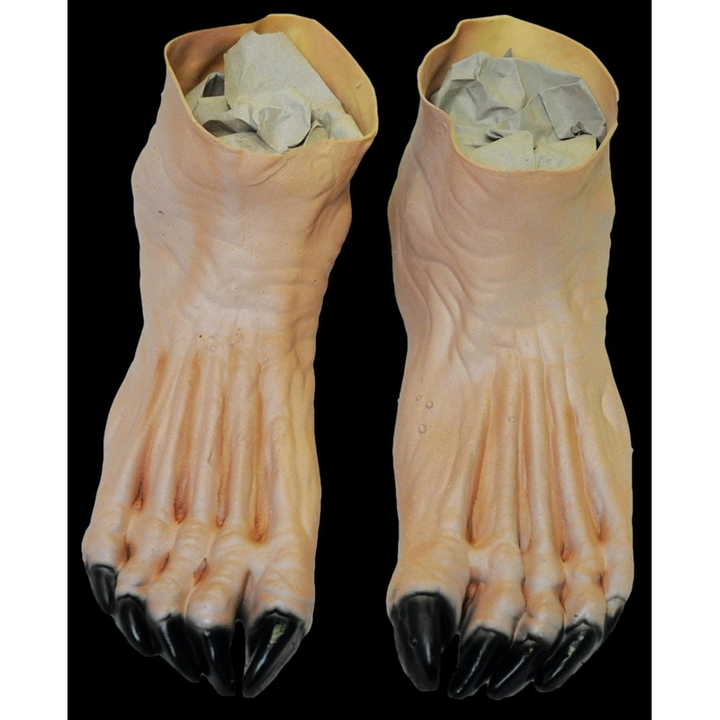 “Flesh Monster Deluxe Latex Feet” Halloween Costume Shoes