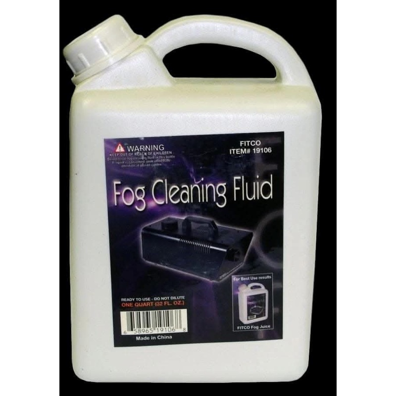 “Fog Machine Cleaning Solution – 1 QT” Special Effects Accessory
