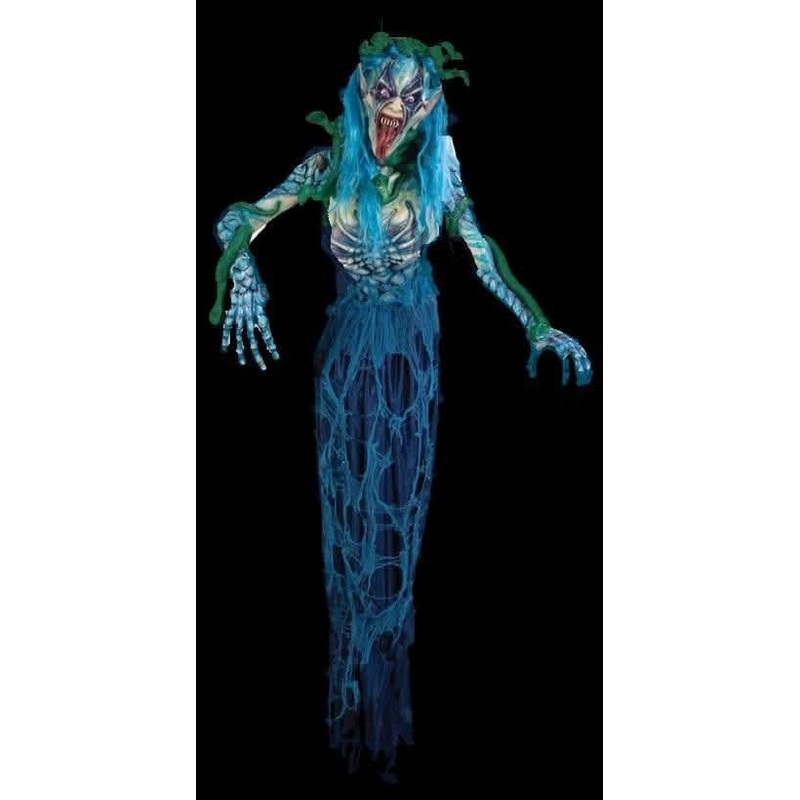 “Medusa” Hanging Monster Halloween Prop