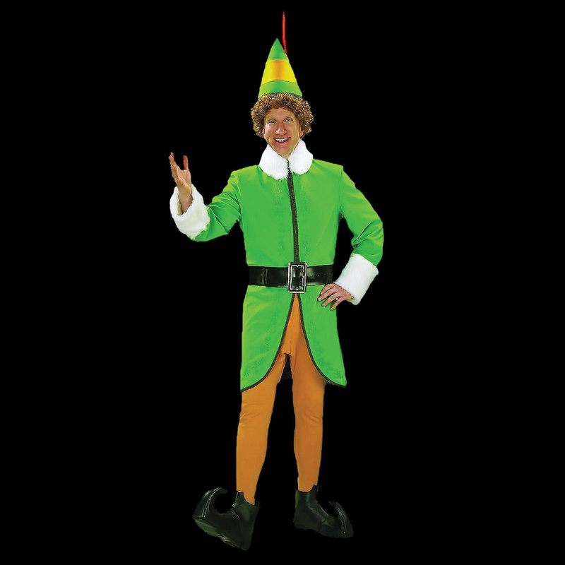 Men’s Buddy The Elf Costume Medium