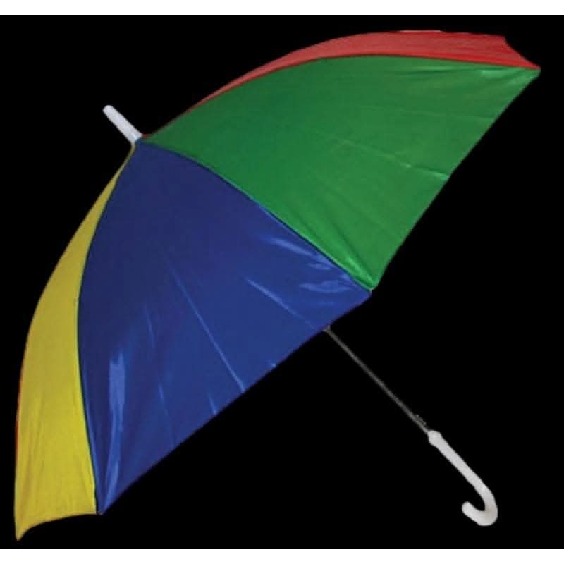 “Rainbow Clown Umbrella – 24 Inch” Halloween Costume Accessory