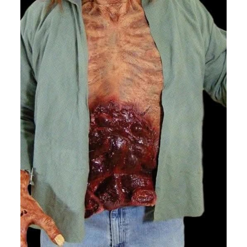 “Spill Your Guts – Latex Chest” Hallowen Costume Accessory