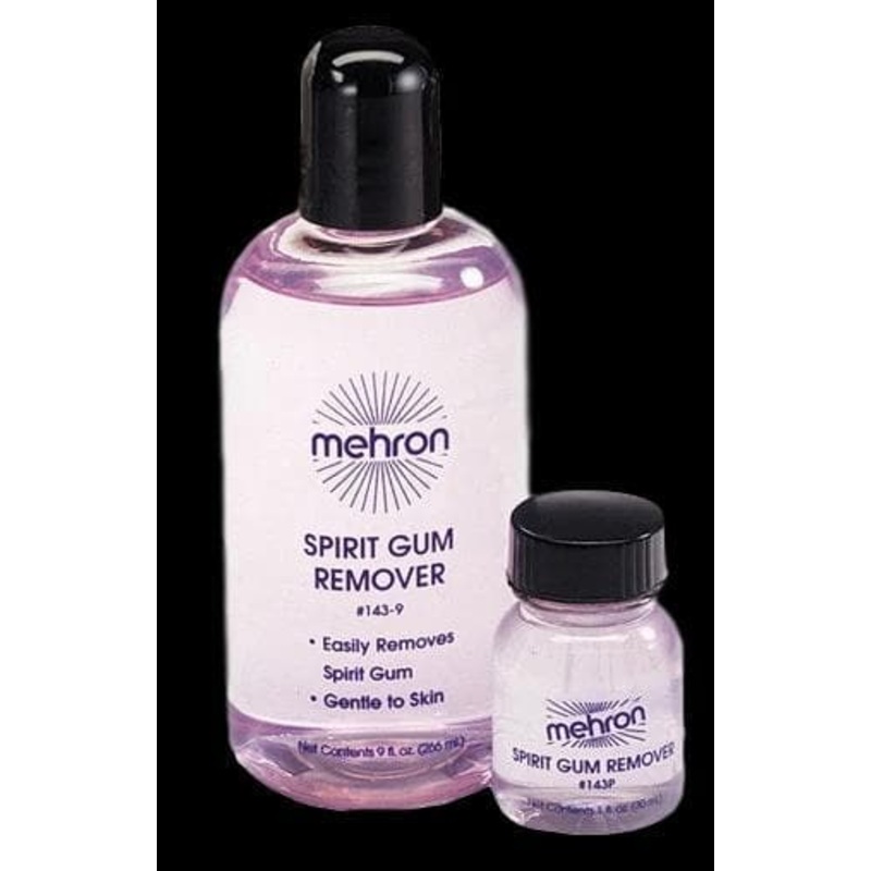 “Spirit Gum Remover – 9 Oz Bottle” Halloween Makeup / Accessory