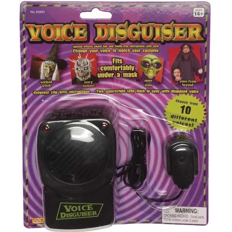 “Voice Changer with Microphone” Electronic Halloween Effects