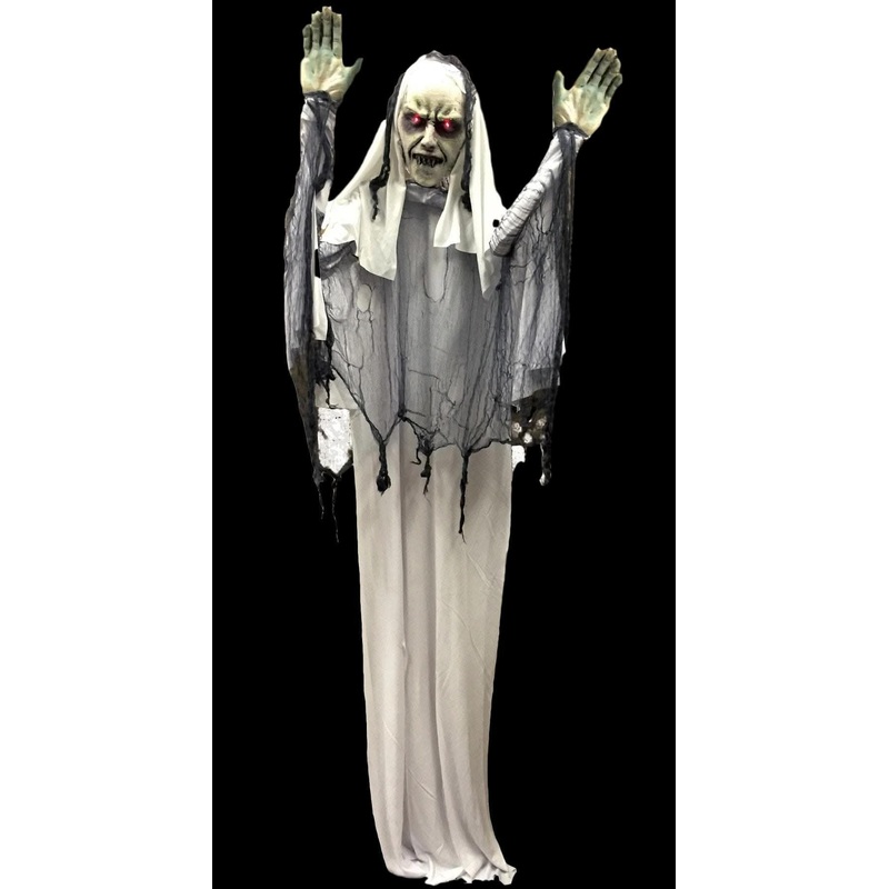 “White Vampire” Hanging Halloween Decoration – 6′