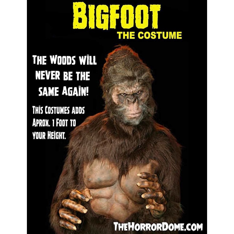 “Bigfoot” HD Studios Pro Costume O/S One Size fits Most over 5’10”