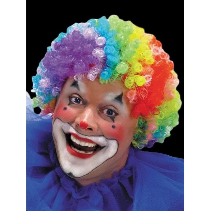 “Clown – 7 Color Rainbow” Halloween Wig