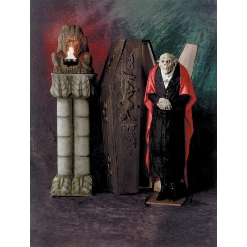 “Dracula Coffin” Upright Halloween Prop