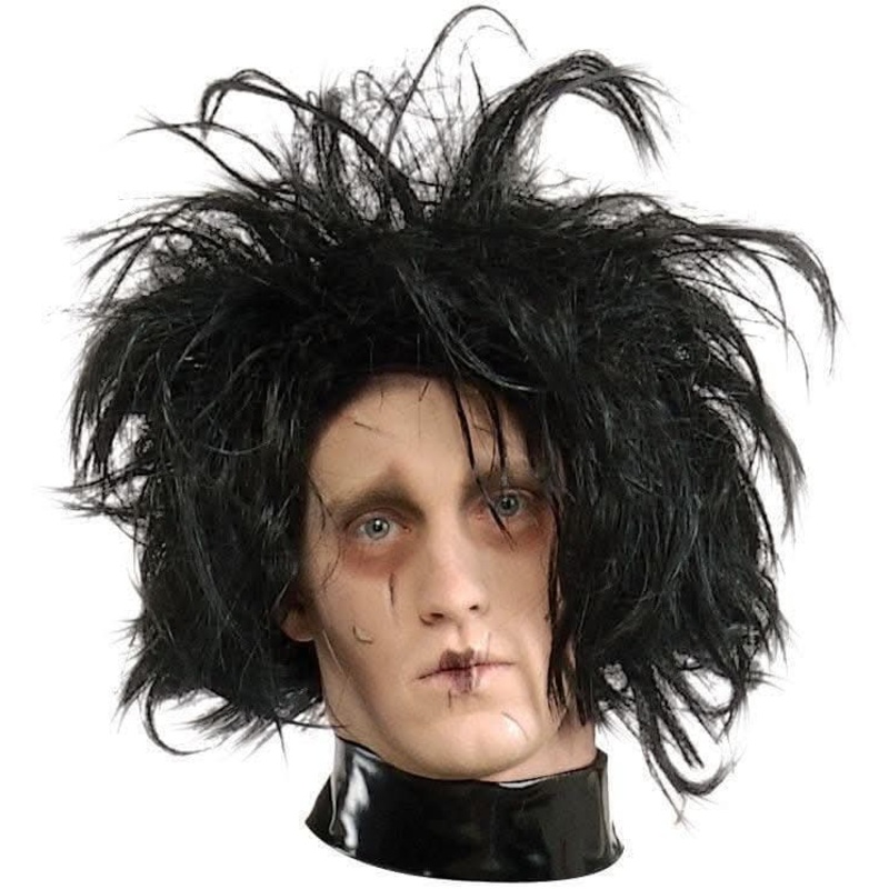 “Edward Scissorhands – Black” Halloween Costume Wig