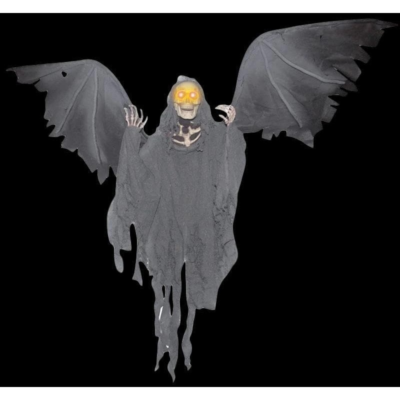 “Flying Reaper” Electric Animated Hanging Halloween Prop
