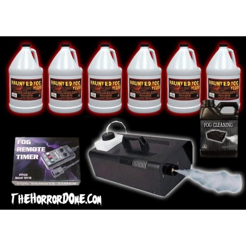 “Fog Machine with Juice, Cleaning Fluid and Timer” Special Effects Combo Package