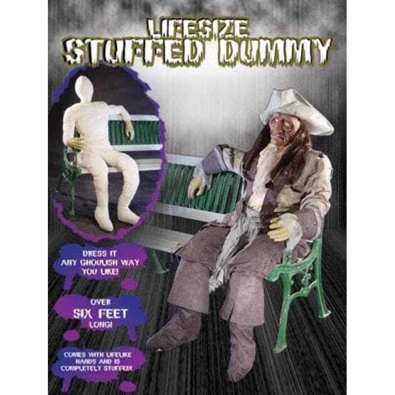“Insta-Monster Dummy – Full-Size with Hands” Halloween Prop