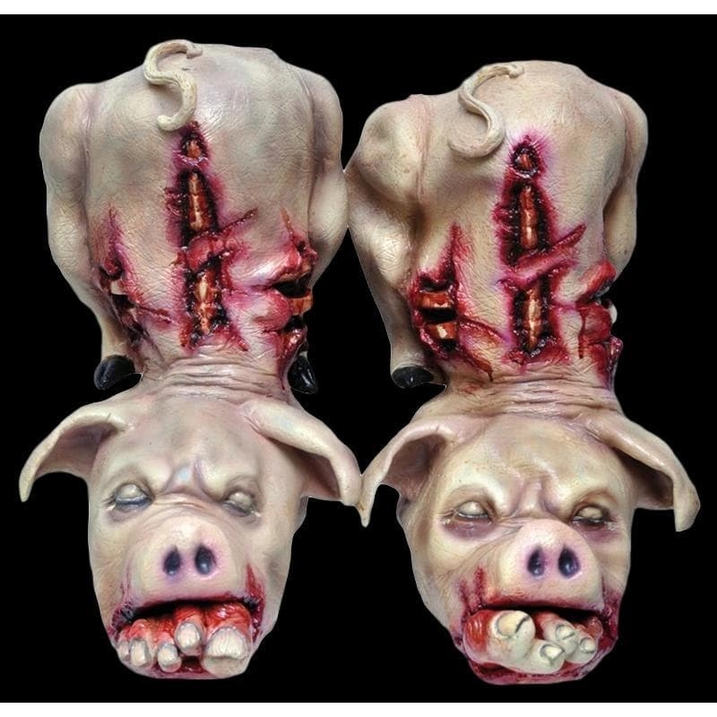 “Latex Pig Boots” Halloween Costume Shoes