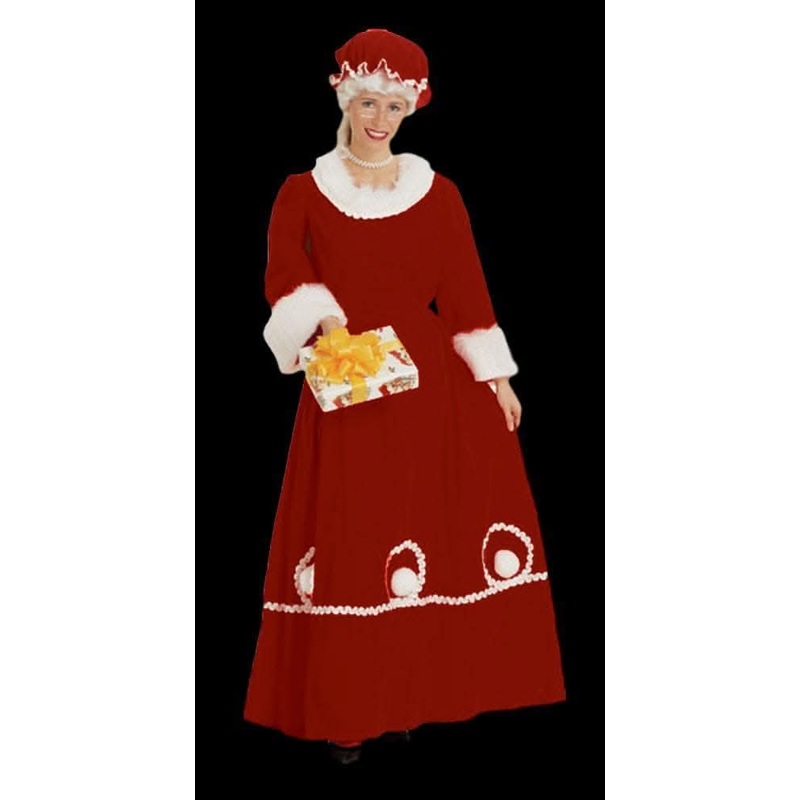 “Mrs. Santa” Costume (Adult Small)