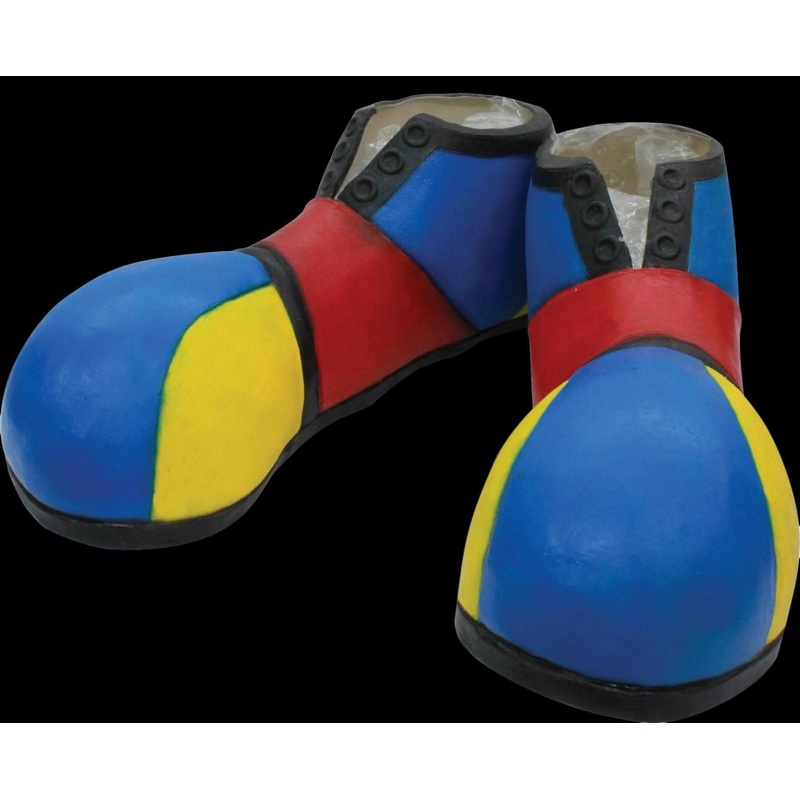 “Multi-Color Clown Shoes – Latex” Halloween Costume Accessory