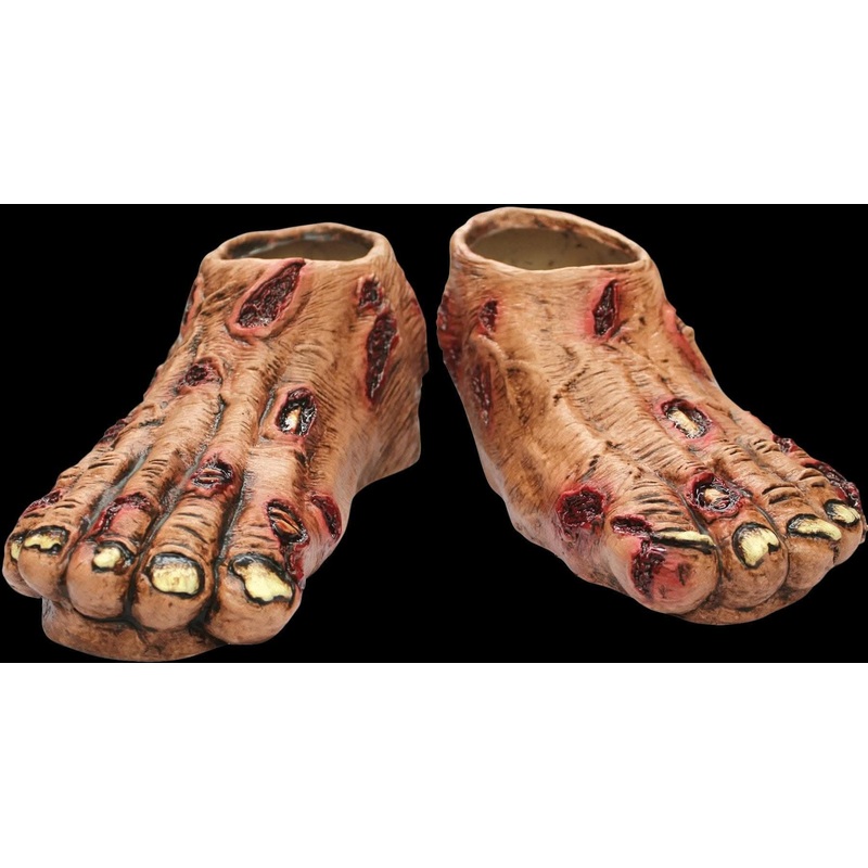 “Rotting Flesh Zombie Feet” Halloween Costume Accessory
