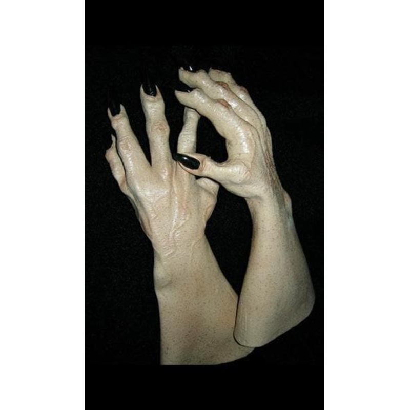 “Werewolf Monster Hands” Deluxe Latex Halloween Costume Gloves
