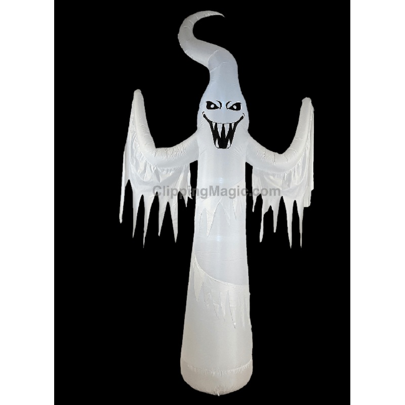 12′ Airblown Inflatable Spooky Ghost Halloween Decoration