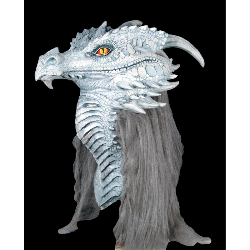 “Ancient White Dragon” Mask