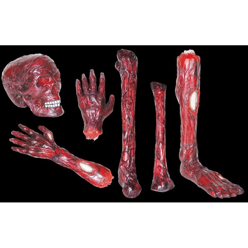 “Burnt Body Parts” Gory Halloween Props – Package Deal