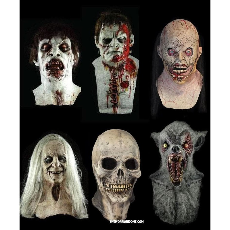 “Classic Monsters” HD Studios Pro Halloween Masks – 6x Package Deal