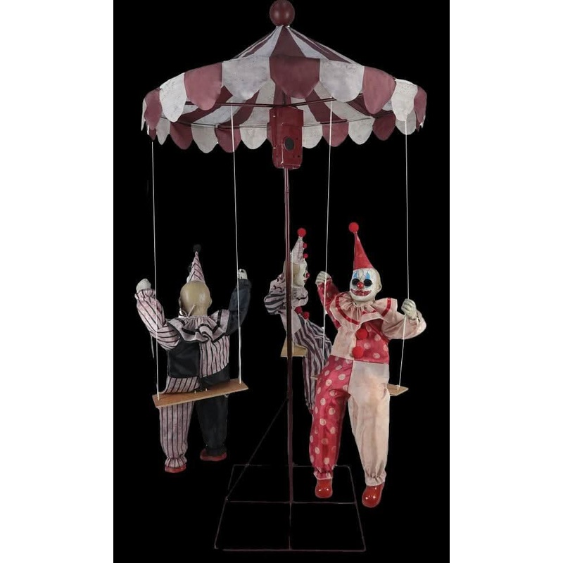 “Clown Go-Round” Halloween Animatronic Decoration