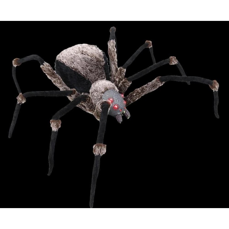 “Giant Spider with LED Eyes” Monster Halloween Prop