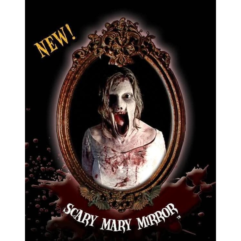 “Haunted Mirror – Scary Mary” Professional Animated Halloween Decoration With Speaker System