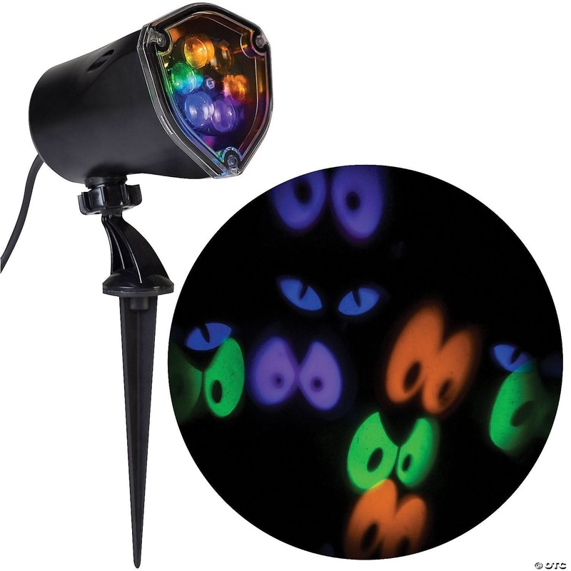 “Whirl-a-Motion Eyes Projection- Light Show Projector” Haunted House Lighting Effects