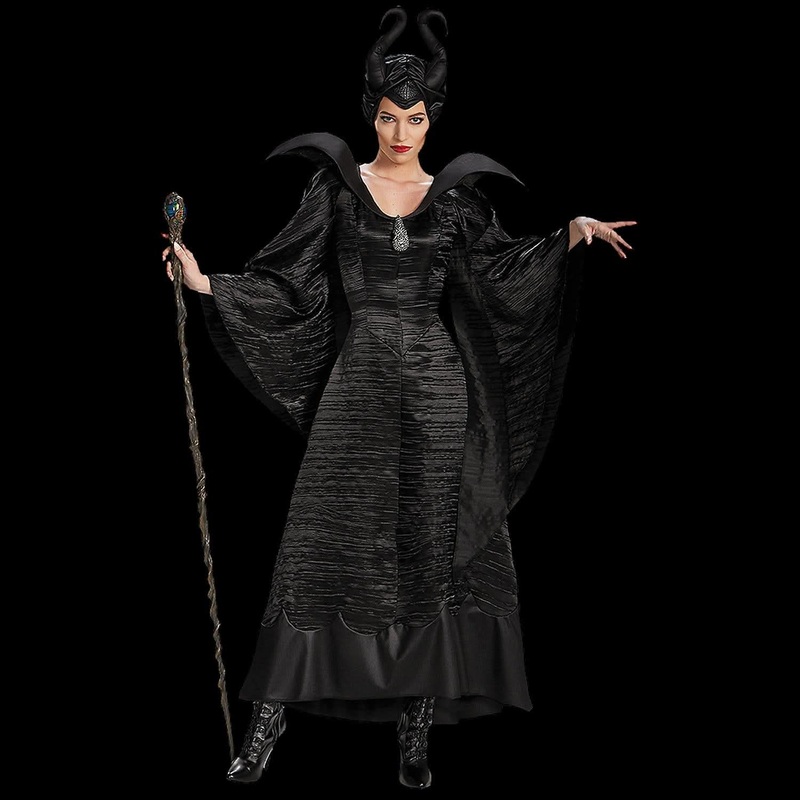 Black Maleficent Christening Costume Small