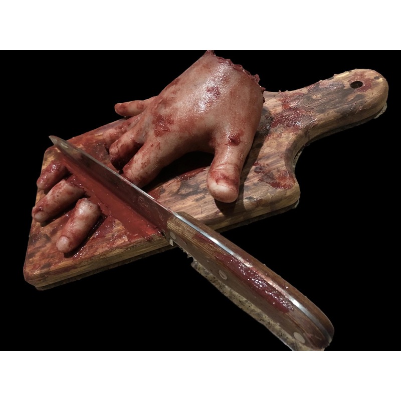 “Cutting Board Accident” Halloween  Prop