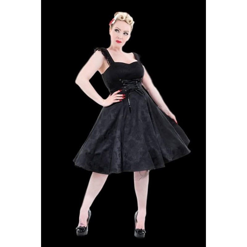 “Gothic Ghoul Dress in Black” HD Hollywood Costume Small (4-6)