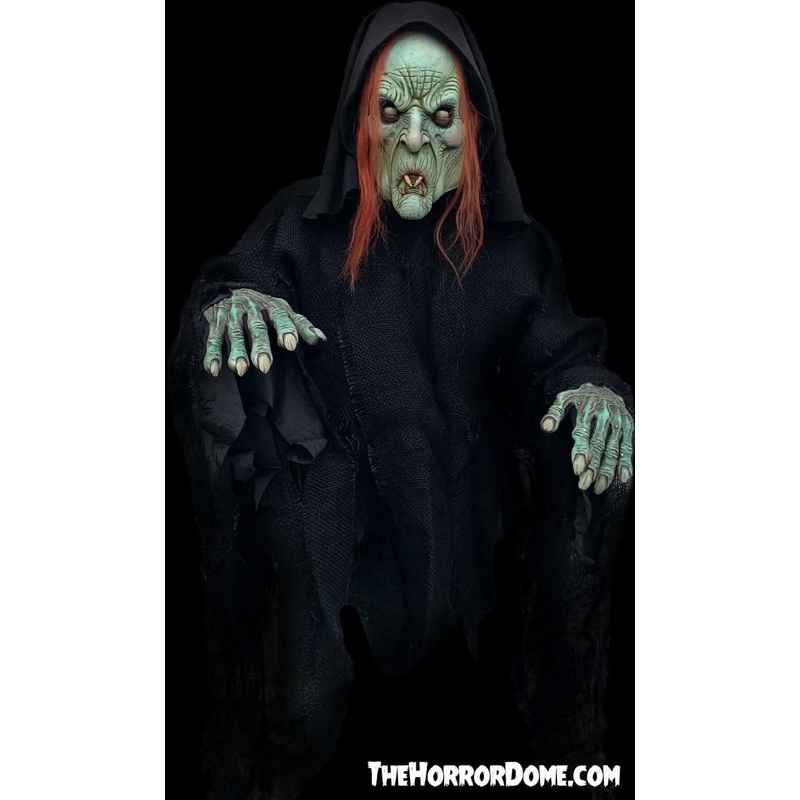 “Ultra Vampire” HD Comfort Costume Full Costume- Mask Hands and Shirt/Robe