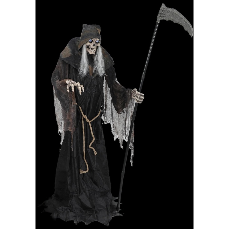 6′ Lunging Reaper DigitEye Halloween Animatronic Decoration