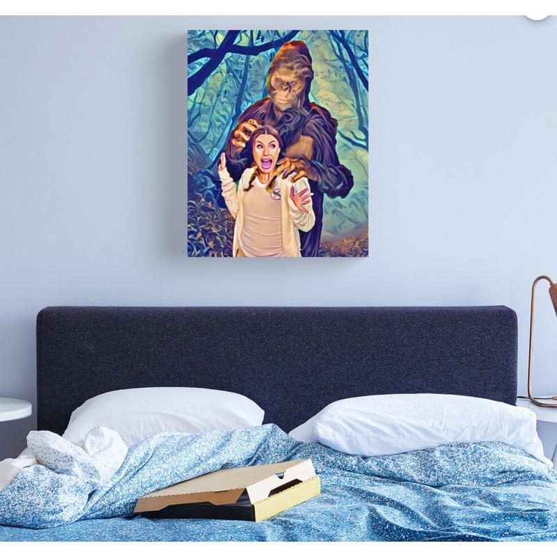 Bigfoot Canvas Print Special Edition- Limited Run (Only 100 Available)