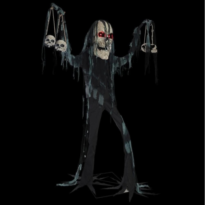 “Catacomb Creature Electric Animated Halloween Prop