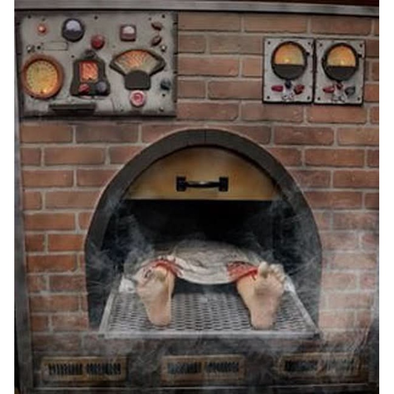 Cremation Oven Halloween Animatronic