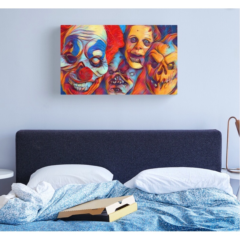 Horror Faces Canvas Print Special Edition- Limited Run (Only 100 Available)