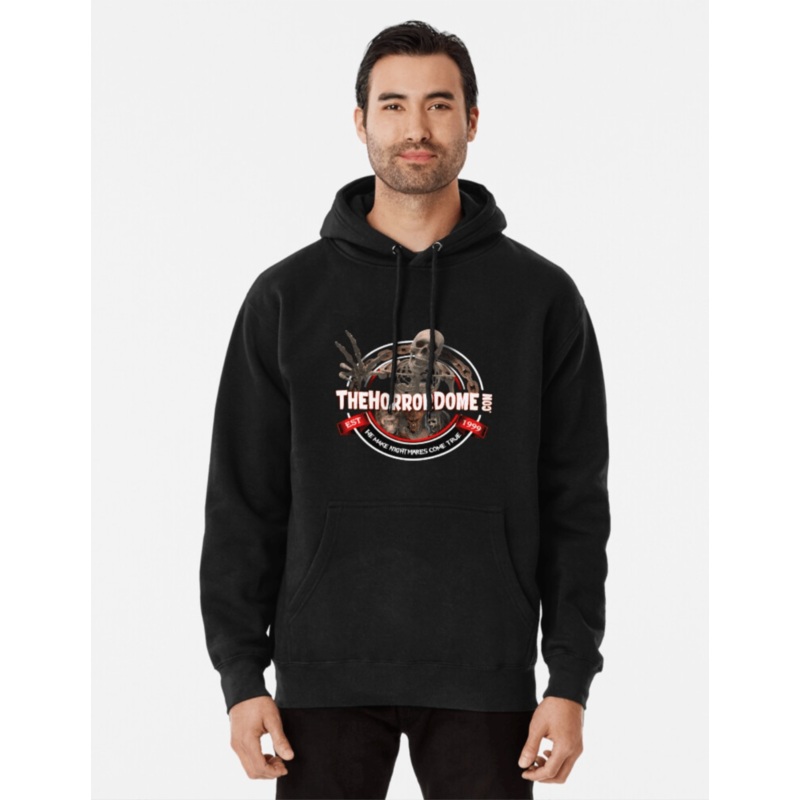HorrorDome Logo Pullover Hoodie Small