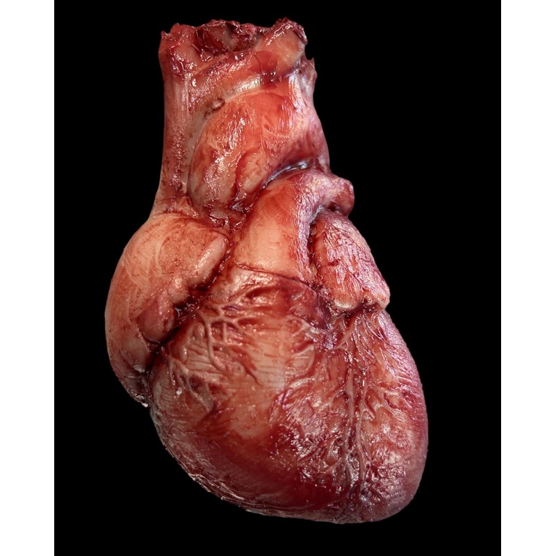“Human Heart” Silicone Human Body Part Halloween Prop