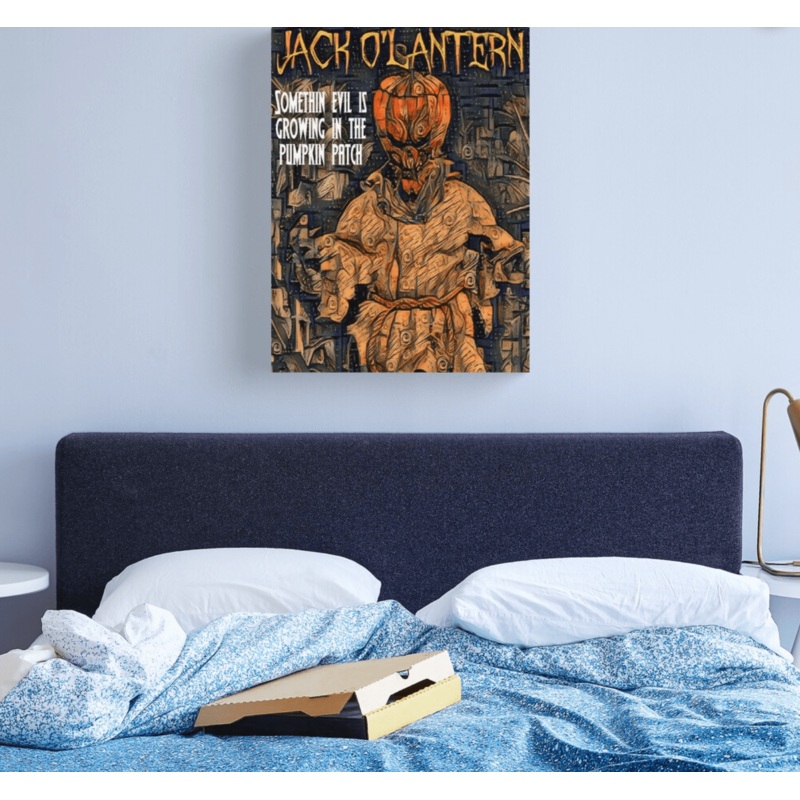 Jack O Lantern Canvas Print Special Edition- Limited Run (Only 100 Available)