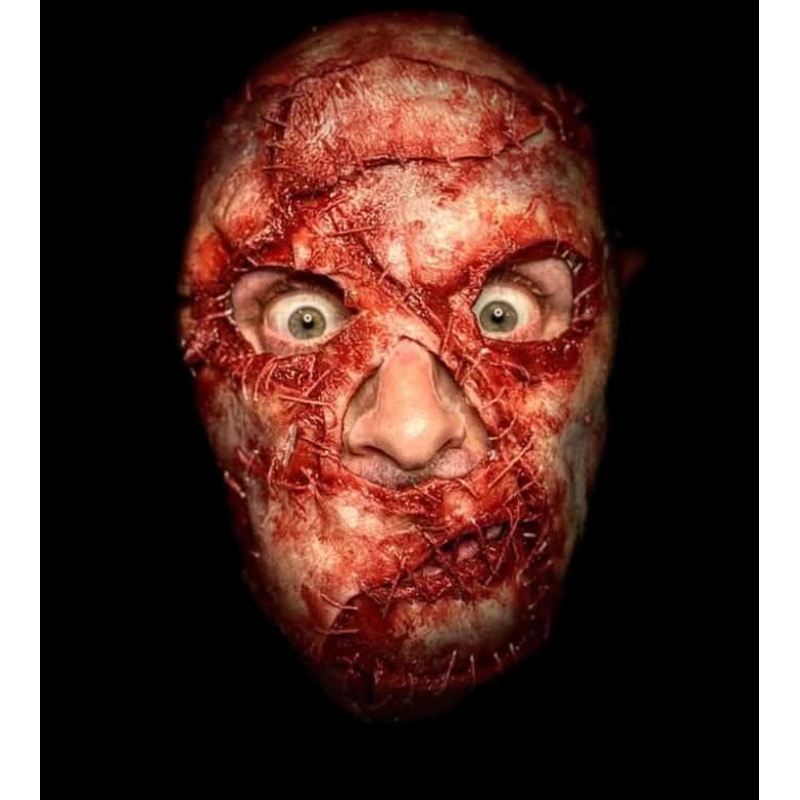 Stitched Skin Silicone Mask
